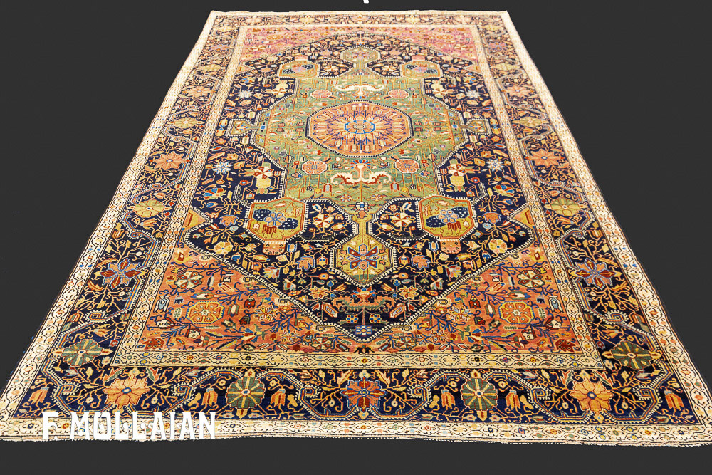 Persian Saruk Farahan Antique Rug n°:58122537